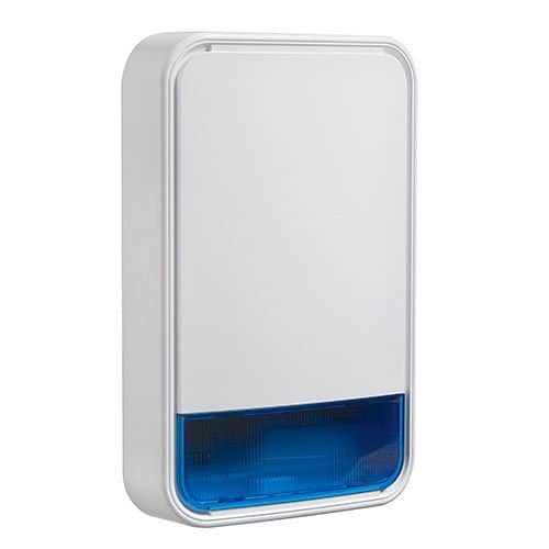 DSC Residential PowerG Wireless Outdoor Siren With Battery | PG9911B | UPC: 7290109981826