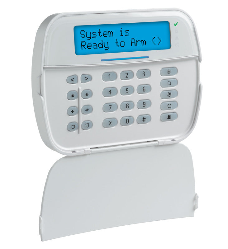 DSC Residential Pro Hardwired Keypad with Built-in PowerG Transceiver | HS2LCDRF