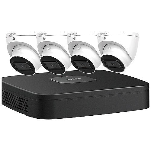 Dahua Lite-Series 4MP IP PoE E-VU CCTV Kit | N444L42A