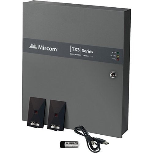 Mircom Commercial 2-Door Card Access Controller | TX3-CX-2-A