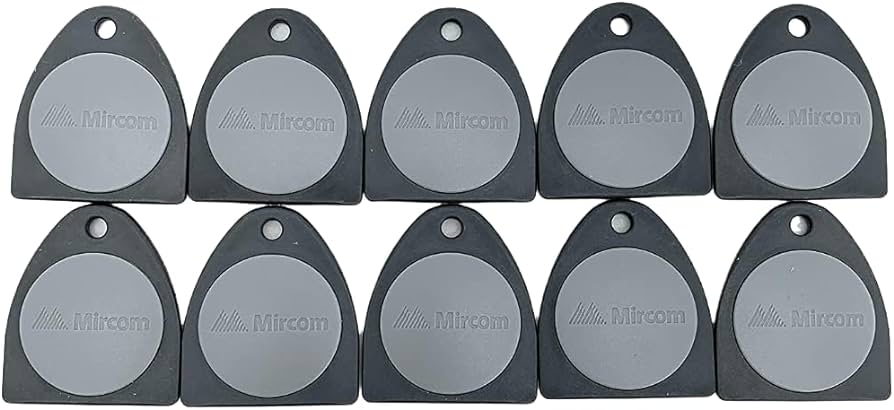 Mircom Key Fob 10-Pack | KT-MIR-0-0