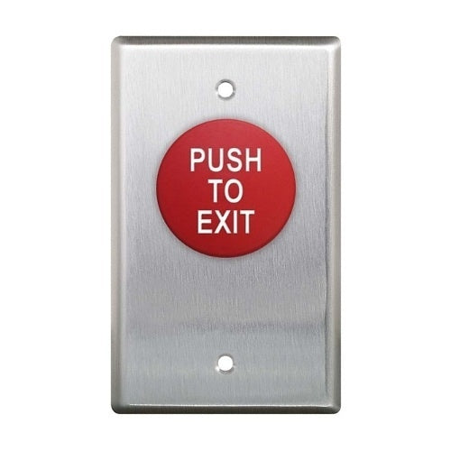 Camden CM-420RPTE Request to Exit Button (RED) | CM-420RPTE | UPC: 670454163844