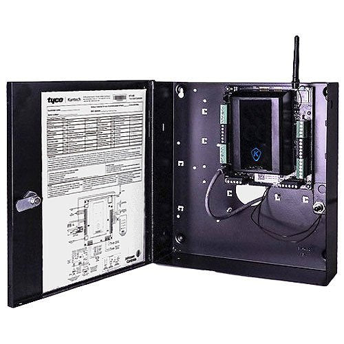 Kantech KT-2 2-Door IP Controller with Metal Cabinet | KT-2-M | UPC: 840456172070